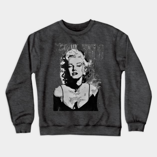 Marilyn Monroe portrait Crewneck Sweatshirt by create